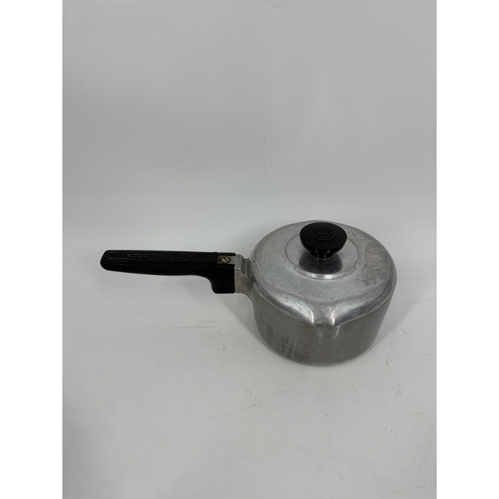 Vintage Wagner Ware Sidney O Magnalite 4681 1/2 P Sauce Pan 1.5 Qt w/ Lid